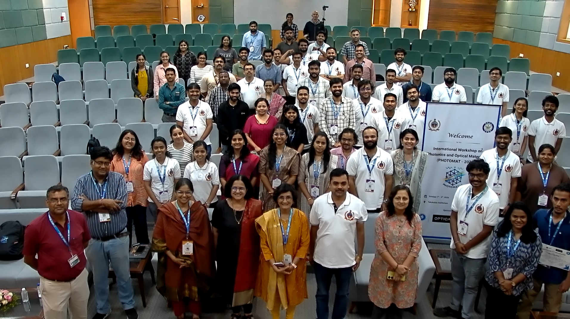 Group photograph of PHOTOMAT 2026 workshop participants